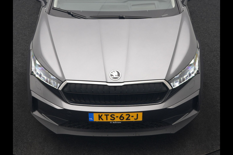 Škoda ENYAQ iV 80 Business Edition Plus 204pk Dealer O.H. | Adaptive Cruise | Head Up | Camera | Alcantara Sportstoelen Memory & Verwarmd | Warmtepomp | Keyless | Blis | Crystal LED | Stuur Verwarmd | Sfeerverlichting | Apple Carplay | Navigatie |