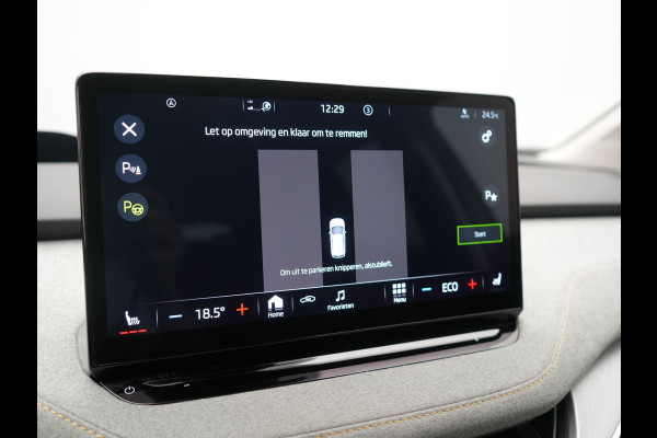 Škoda ENYAQ iV 80 Business Edition Plus 204pk Dealer O.H. | Adaptive Cruise | Head Up | Camera | Alcantara Sportstoelen Memory & Verwarmd | Warmtepomp | Keyless | Blis | Crystal LED | Stuur Verwarmd | Sfeerverlichting | Apple Carplay | Navigatie |