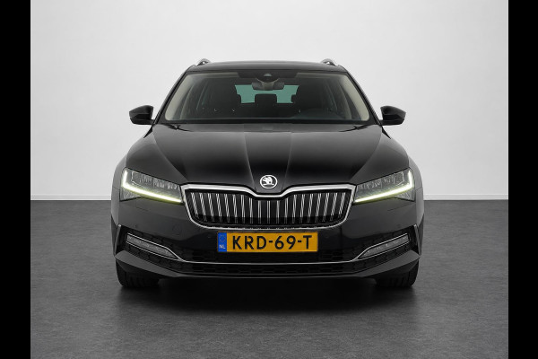 Škoda Superb Combi 1.4 TSI DSG Aut. iV Business Edition Plus SoH 92% Trekhaak Camera Navi Carplay DCC Stoelverwarming Verwarmbare Voorruit Cruise Control Full LED PDC VA