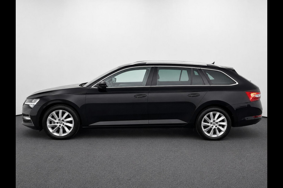 Škoda Superb Combi 1.4 TSI DSG Aut. iV Business Edition Plus SoH 92% Trekhaak Camera Navi Carplay DCC Stoelverwarming Verwarmbare Voorruit Cruise Control Full LED PDC VA