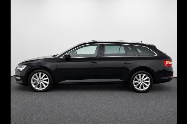 Škoda Superb Combi 1.4 TSI DSG Aut. iV Business Edition Plus SoH 92% Trekhaak Camera Navi Carplay DCC Stoelverwarming Verwarmbare Voorruit Cruise Control Full LED PDC VA