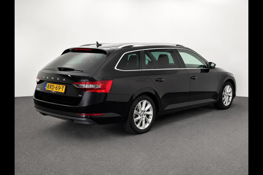 Škoda Superb Combi 1.4 TSI DSG Aut. iV Business Edition Plus SoH 92% Trekhaak Camera Navi Carplay DCC Stoelverwarming Verwarmbare Voorruit Cruise Control Full LED PDC VA