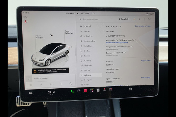 Tesla Model 3 Long Range AWD 75 kWh | FSD3 | WARMTEPOMP | PANO | 360 CAMERA