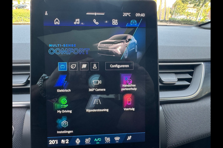 Renault Symbioz 1.6 E-Tech full hybrid 145 esprit Alpine Solarbay Sunroof / 360 camera / Elektr A klep / Stoel & stuurwiel verw.