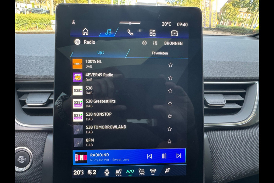 Renault Symbioz 1.6 E-Tech full hybrid 145 esprit Alpine Solarbay Sunroof / 360 camera / Elektr A klep / Stoel & stuurwiel verw.