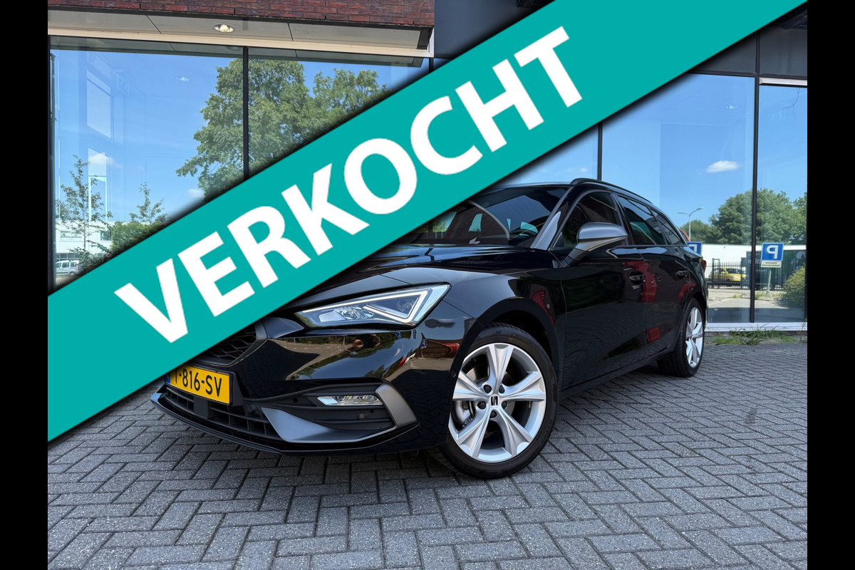 Seat Leon Sportstourer 1.0 eTSI FR Business Intense - Automaat - Navi - Climate - Parkeerhulp - Org.NL
