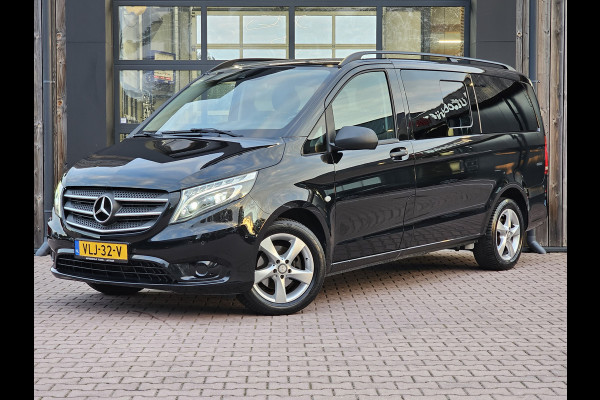 Mercedes-Benz Vito 116 CDI Lang DC Comfort Automaat | LED | Standkachel | Camera | Stoelverwarming | Leder | Trekhaak | Keyless | Blind Spot | Lane assist |