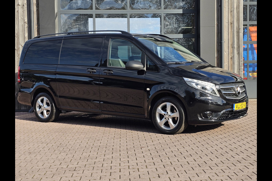 Mercedes-Benz Vito 116 CDI Lang DC Comfort Automaat | LED | Standkachel | Camera | Stoelverwarming | Leder | Trekhaak | Keyless | Blind Spot | Lane assist |