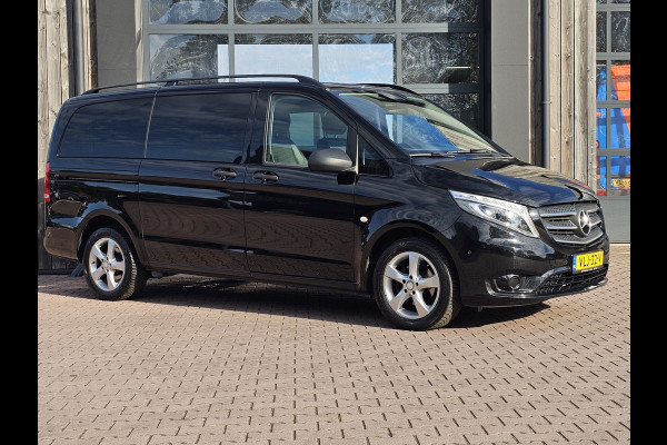 Mercedes-Benz Vito 116 CDI Lang DC Comfort Automaat | LED | Standkachel | Camera | Stoelverwarming | Leder | Trekhaak | Keyless | Blind Spot | Lane assist |