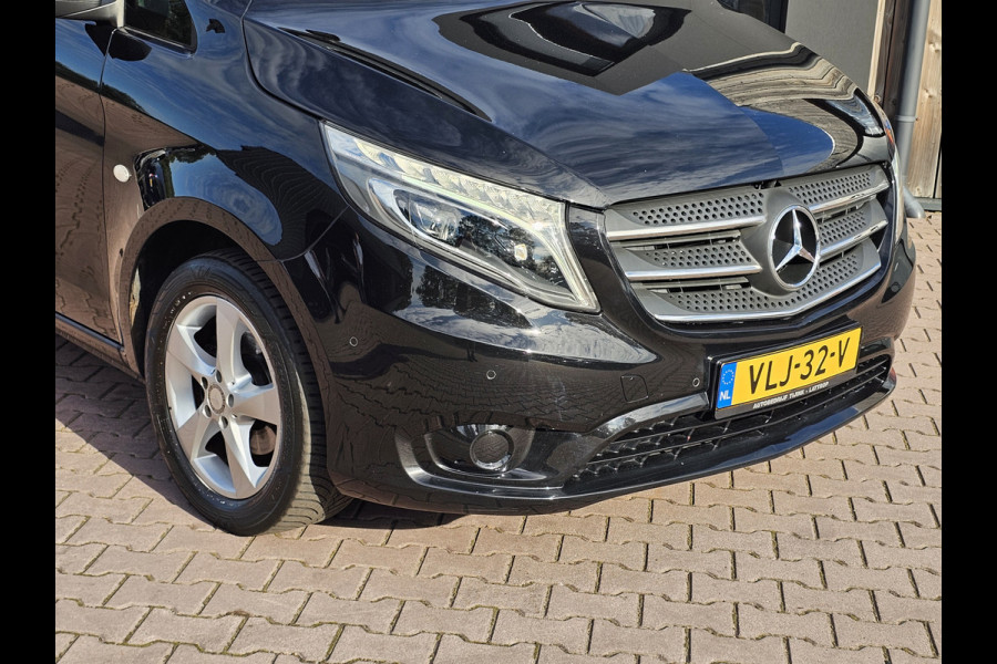 Mercedes-Benz Vito 116 CDI Lang DC Comfort Automaat | LED | Standkachel | Camera | Stoelverwarming | Leder | Trekhaak | Keyless | Blind Spot | Lane assist |
