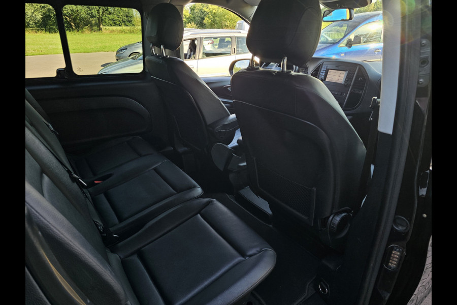 Mercedes-Benz Vito 116 CDI Lang DC Comfort Automaat | LED | Standkachel | Camera | Stoelverwarming | Leder | Trekhaak | Keyless | Blind Spot | Lane assist |
