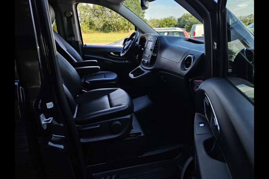 Mercedes-Benz Vito 116 CDI Lang DC Comfort Automaat | LED | Standkachel | Camera | Stoelverwarming | Leder | Trekhaak | Keyless | Blind Spot | Lane assist |