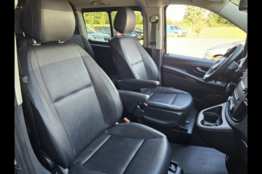 Mercedes-Benz Vito 116 CDI Lang DC Comfort Automaat | LED | Standkachel | Camera | Stoelverwarming | Leder | Trekhaak | Keyless | Blind Spot | Lane assist |