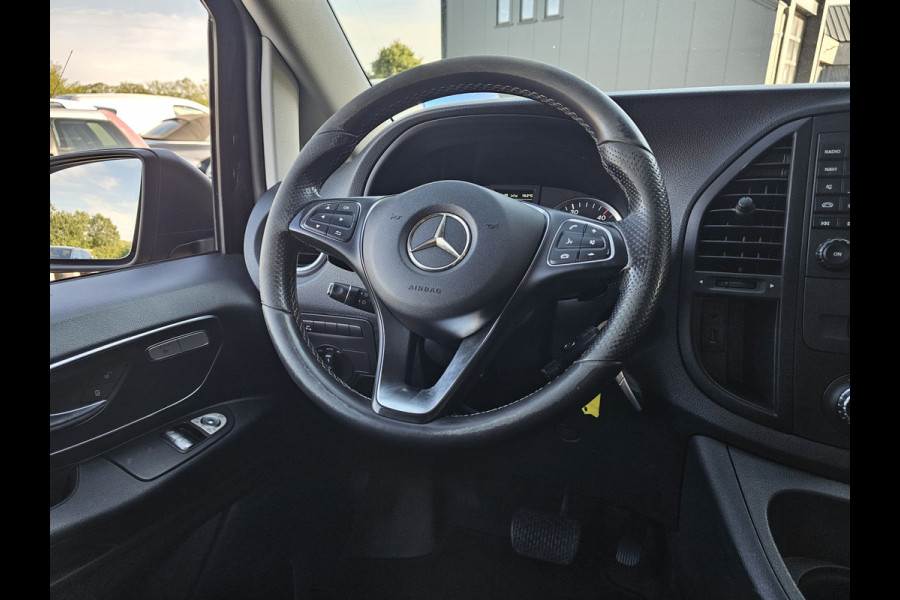 Mercedes-Benz Vito 116 CDI Lang DC Comfort Automaat | LED | Standkachel | Camera | Stoelverwarming | Leder | Trekhaak | Keyless | Blind Spot | Lane assist |