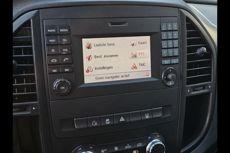 Mercedes-Benz Vito 116 CDI Lang DC Comfort Automaat | LED | Standkachel | Camera | Stoelverwarming | Leder | Trekhaak | Keyless | Blind Spot | Lane assist |