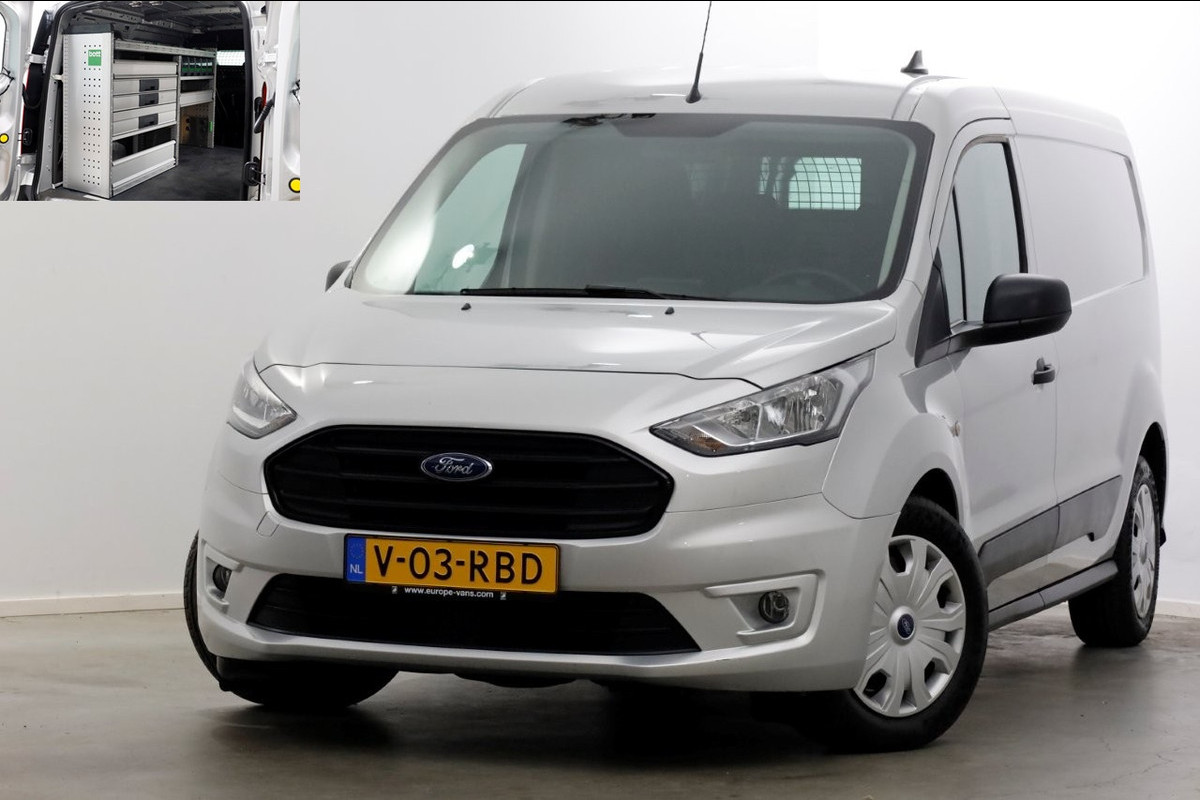 Ford Transit Connect 1.5 EcoBlue 100pk L2 Trend Airco/Inrichting/3Pers. 05-2023