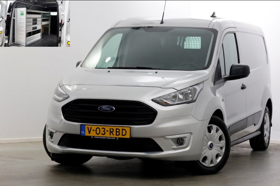 Ford Transit Connect 1.5 EcoBlue 100pk L2 Trend Airco/Inrichting/3Pers. 05-2023