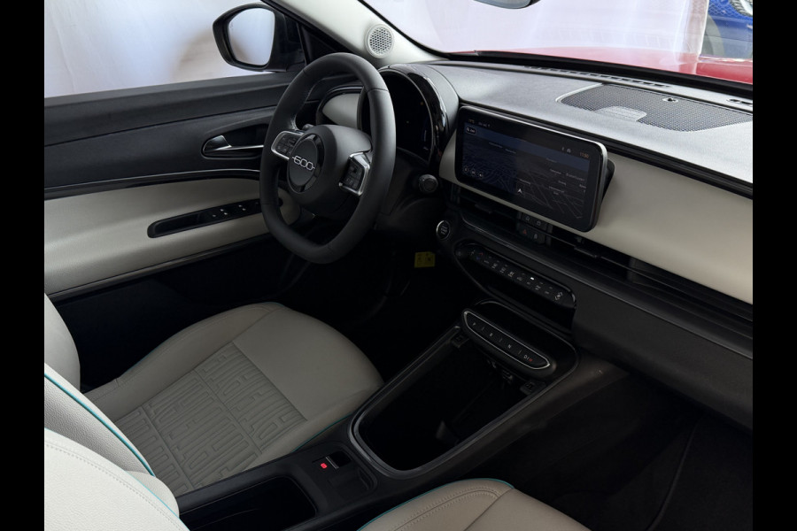 Fiat 600 1.2 LA PRIMA STOELVERW. ELEK.KLEP LEER MASSAGE CAMERA CARPLAY ADAP.CRUISE ELEK.STOEL 18''LMV copy