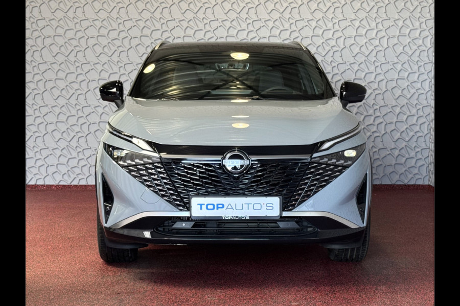 Nissan QASHQAI 1.3 160PK BENZINE 4CILINDER 1800KG TREKVERM TEKNA PLUS BOSE 2-TONE 20''LMV LEER ALCANTARA PANO MASSAGE BOSE STOEL/STUUR/RUIT VER copy