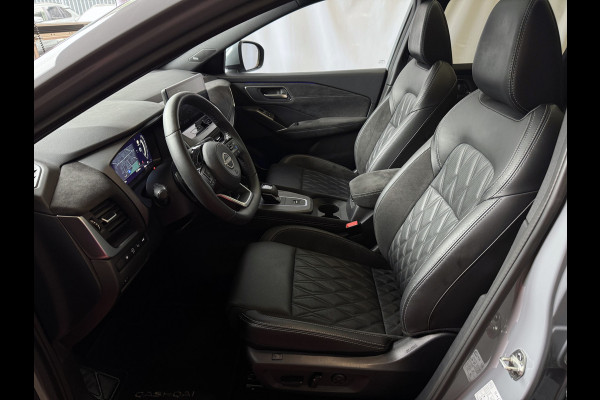 Nissan QASHQAI 1.3 160PK BENZINE 4CILINDER 1800KG TREKVERM TEKNA PLUS BOSE 2-TONE 20''LMV LEER ALCANTARA PANO MASSAGE BOSE STOEL/STUUR/RUIT VER copy