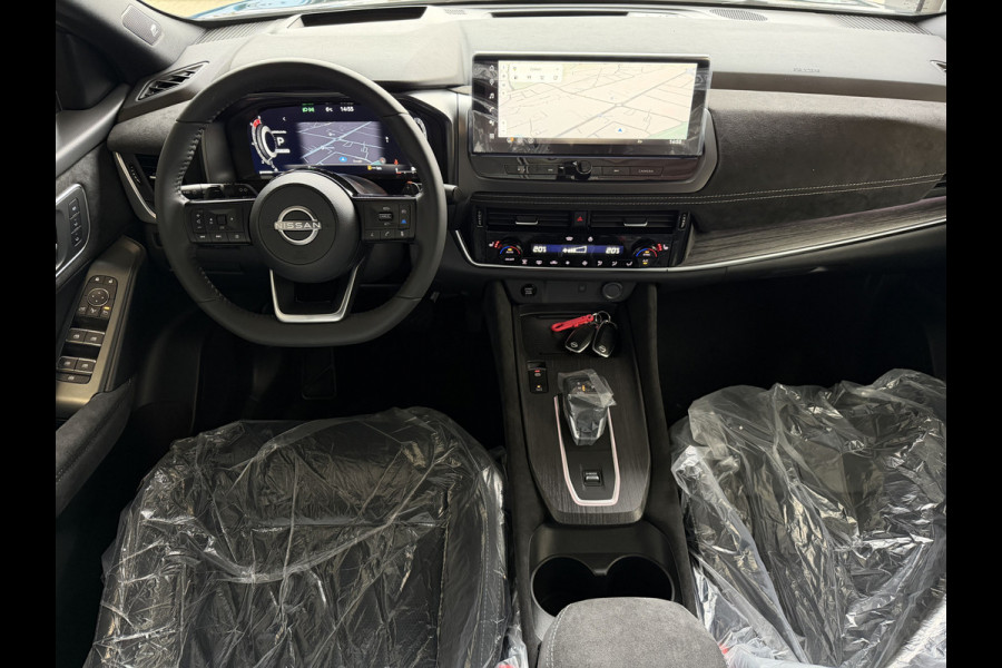 Nissan QASHQAI 1.3 160PK BENZINE 4CILINDER 1800KG TREKVERM TEKNA PLUS BOSE 2-TONE 20''LMV LEER ALCANTARA PANO MASSAGE BOSE STOEL/STUUR/RUIT VER copy