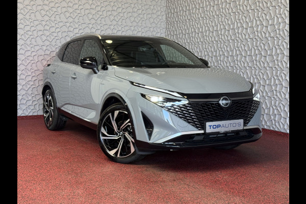Nissan QASHQAI 1.3 160PK BENZINE 4CILINDER 1800KG TREKVERM TEKNA PLUS BOSE 2-TONE 20''LMV LEER ALCANTARA PANO MASSAGE BOSE STOEL/STUUR/RUIT VER copy