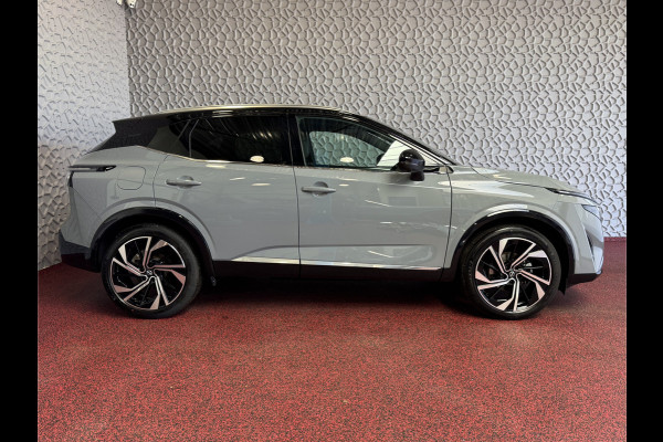 Nissan QASHQAI 1.3 160PK BENZINE 4CILINDER 1800KG TREKVERM TEKNA PLUS BOSE 2-TONE 20''LMV LEER ALCANTARA PANO MASSAGE BOSE STOEL/STUUR/RUIT VER copy