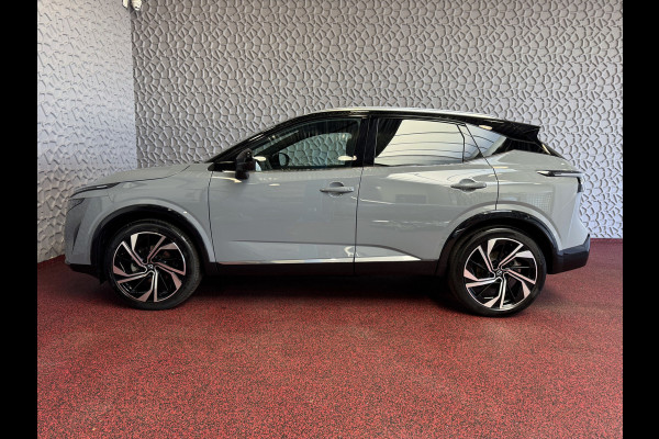 Nissan QASHQAI 1.3 160PK BENZINE 4CILINDER 1800KG TREKVERM TEKNA PLUS BOSE 2-TONE 20''LMV LEER ALCANTARA PANO MASSAGE BOSE STOEL/STUUR/RUIT VER copy