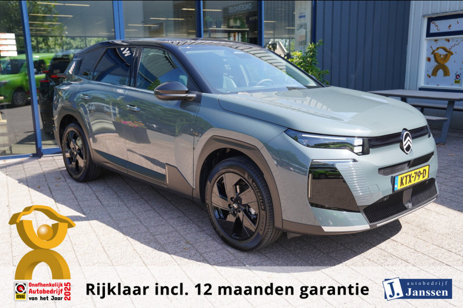 Citroën C5 Aircross 1.2 Hybrid 145 Max|Prijs rijklaar incl 12 mnd garantie|Memory+Leder 360 Camera HUD Navi