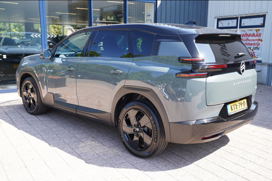 Citroën C5 Aircross 1.2 Hybrid 145 Max|Prijs rijklaar incl 12 mnd garantie|Memory+Leder 360 Camera HUD Navi