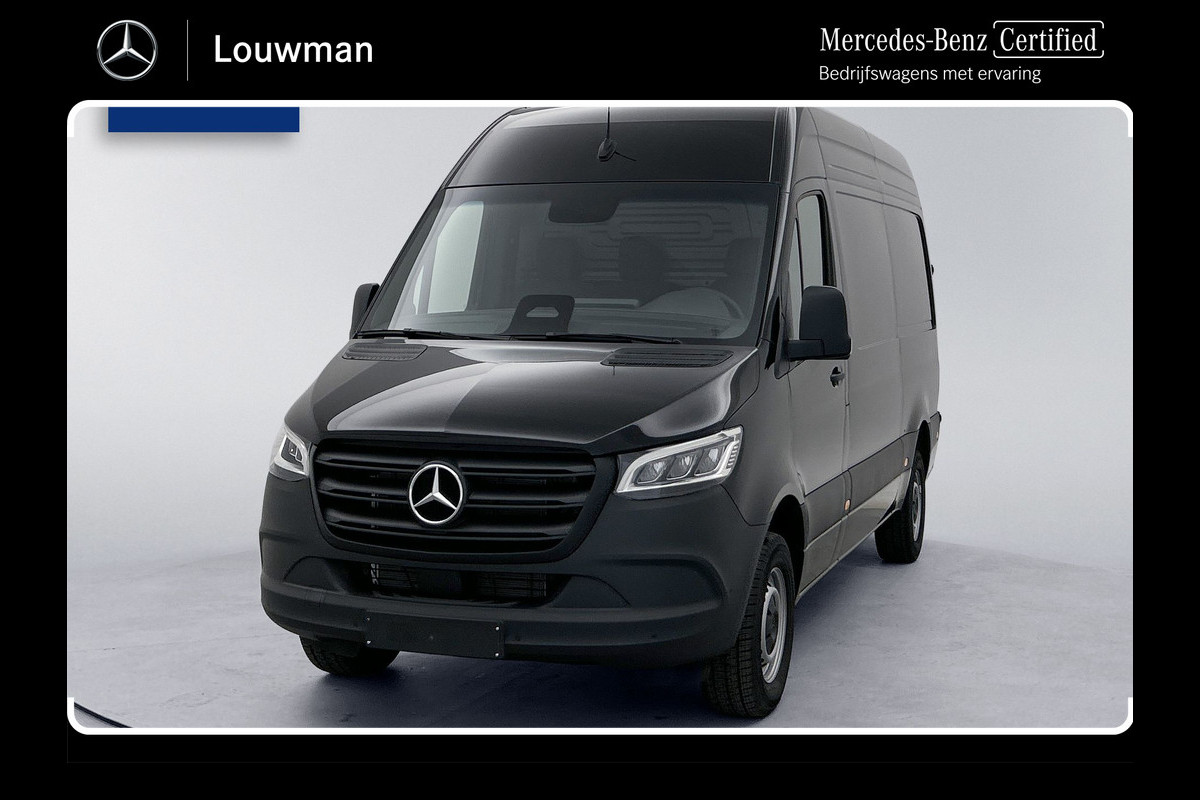 Mercedes-Benz Sprinter 319 CDI L2H2 Pro Trekhaak Navigatie Parkeerpakket Stoelverwarming Led high performance