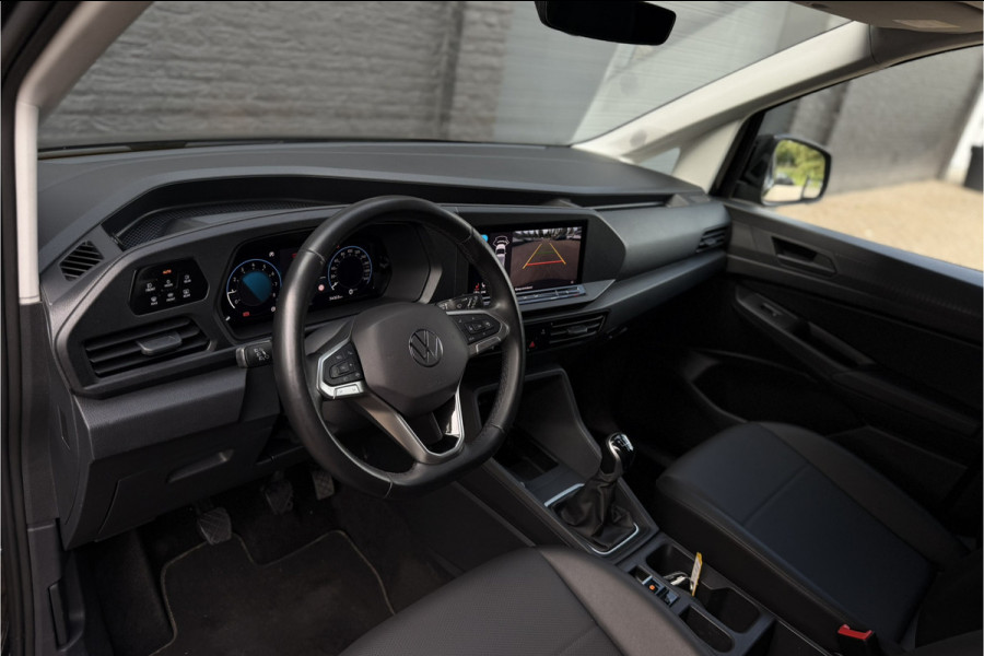 Volkswagen Caddy Cargo 1.5 TSI BPM VRIJ | 2x Schuifdeur | Virtual Dash | Leder | Groot Scherm | Camera | Standkachel