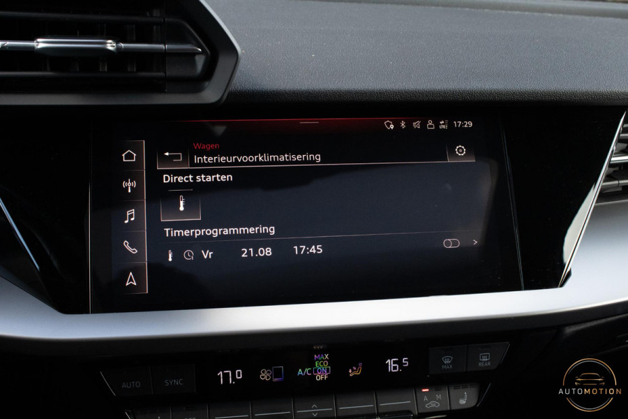 Audi A3 Sportback 40TFSIe Sline Pano Camera Maxton Keyless Stoelverwarming