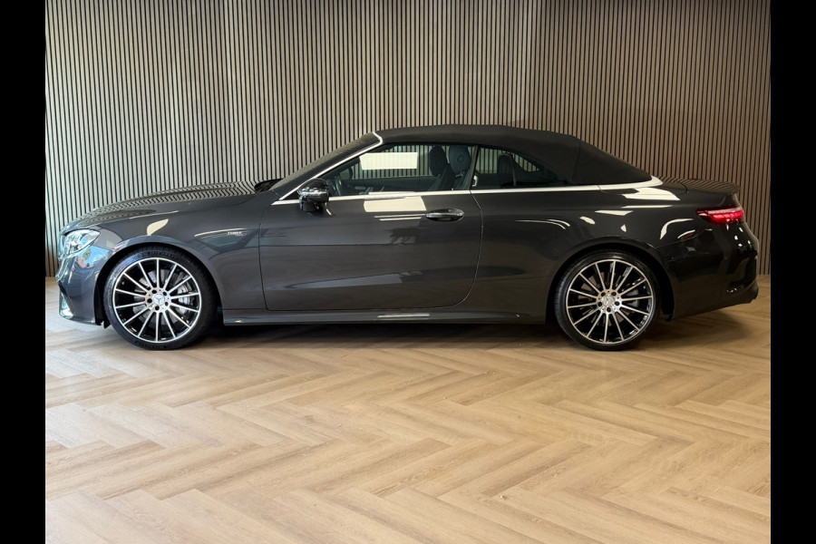 Mercedes-Benz E-Klasse Cabrio AMG 53 4MATIC CAMERA 360 MEMORY-SEATS SFEERVERLICHTING NAVIGATIE STOELVERWARMING & VENTILATIE CRUISE