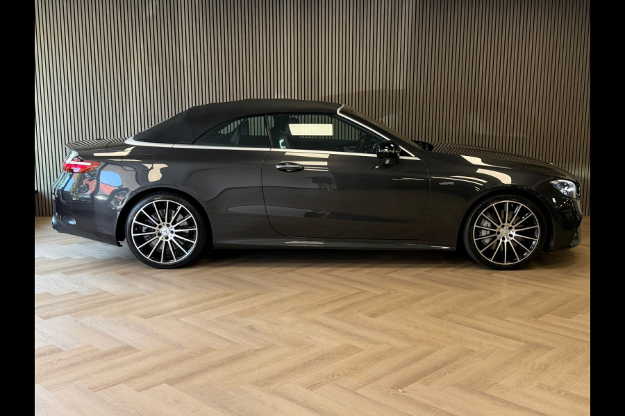 Mercedes-Benz E-Klasse Cabrio AMG 53 4MATIC CAMERA 360 MEMORY-SEATS SFEERVERLICHTING NAVIGATIE STOELVERWARMING & VENTILATIE CRUISE