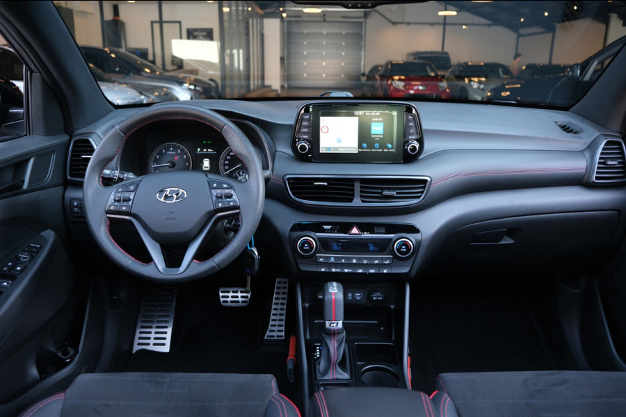 Hyundai Tucson 1.6 T-GDI N-Line |PANORAMADAK/Trekhaak| 122dkm Prachtige Auto Navi/Camera/19" LMV