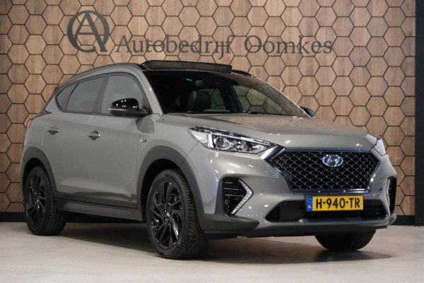 Hyundai Tucson 1.6 T-GDI N-Line |PANORAMADAK/Trekhaak| 122dkm Prachtige Auto Navi/Camera/19" LMV