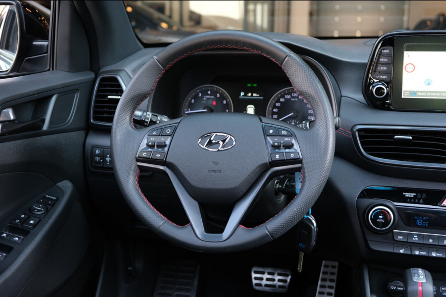 Hyundai Tucson 1.6 T-GDI N-Line |PANORAMADAK/Trekhaak| 122dkm Prachtige Auto Navi/Camera/19" LMV
