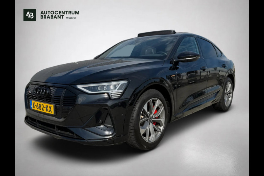 Audi e-tron Sportback 50 quattro S-Line edition (NL-auto, Panorama, StoelV, Carplay, Camera, PDC, Etc)