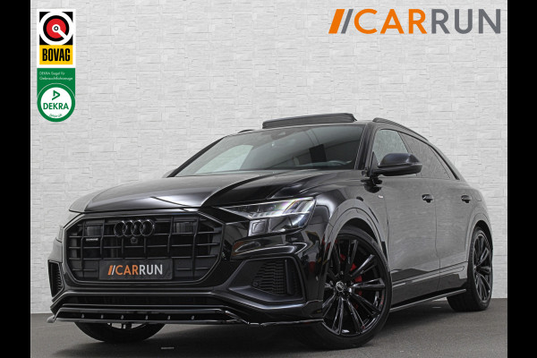 Audi Q8 60e 462PK Competition Plus | #RS-Seats | Carbon | B&O | 360 Camera | ACC | Panorama | Valcona Leder | 23" Audi Sport | Luchtvering | Keyless-Entry | Tour-Pakket | Lane & Side assist | Bovag Garantie.