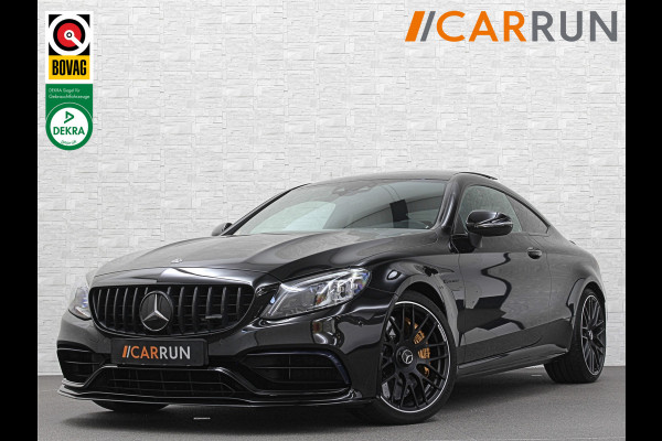 Mercedes-Benz C-Klasse Coupé 63 S AMG | Keramisch | Schaalstoelen | Carbon | AMG Driver's Package | Aero-Pakket | Panorama | Burmester | 12 maanden Bovag Garantie | Multi-Beam LED | Memory | ACC | Rij-Assistentie Pakket | Keyless-Go | Sfeerverlichting | Carplay | Rijklaarprijs.