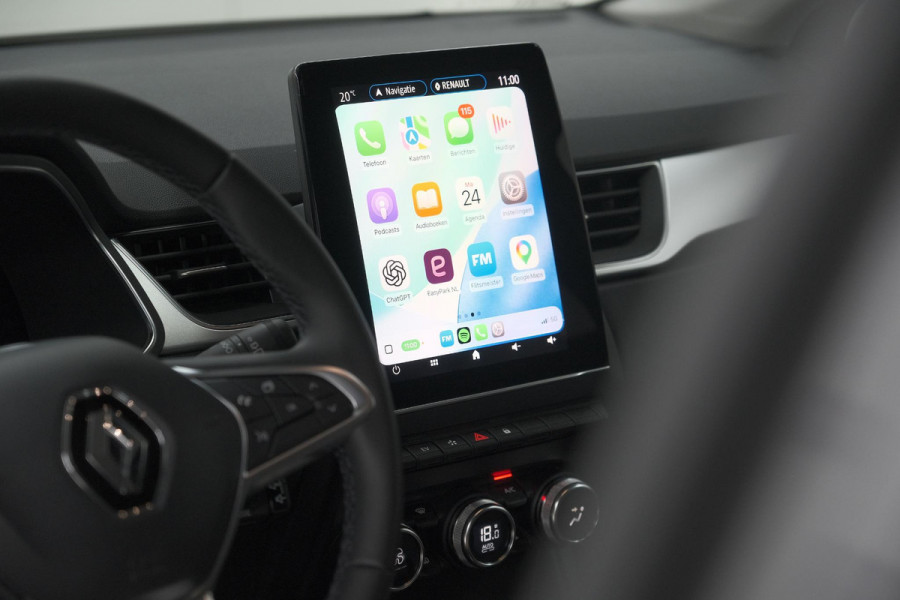 Renault Captur 1.6 E-Tech full hybrid 145 techno | Pack Full Screen | Camera | Navigatie | Parkeersensoren
