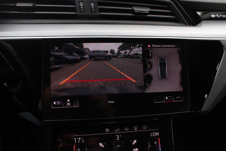 Audi e-tron 55 quattro S edition 95 kWh / SoH 94,6% / Panoramadak / 360Camera / Head-up / Luxe Leder / Luchtvering / 21'' / B&O / Softclose / Matrix LED / CarPlay / Dodehoek / DAB / ACC / Stoelmassage+Ventilatie