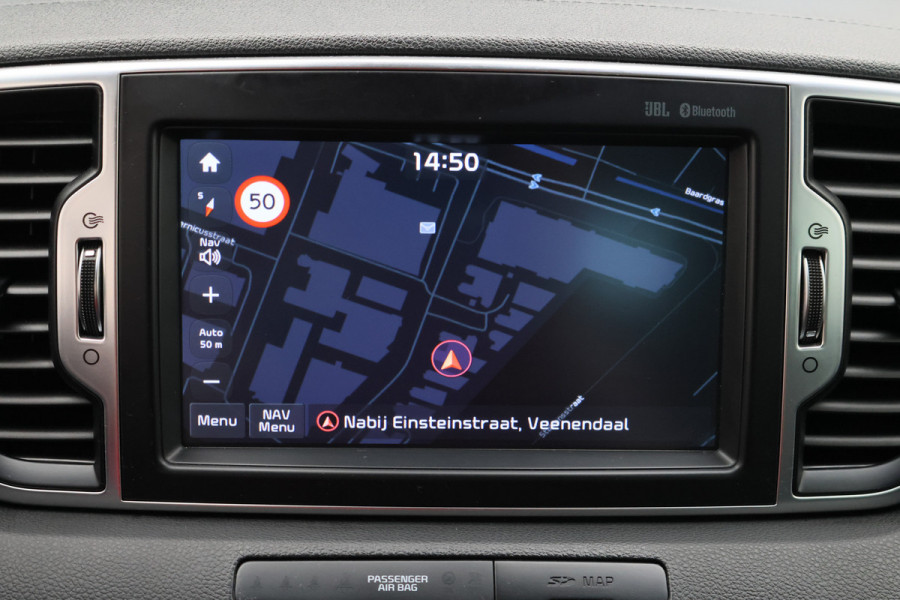 Kia Sportage 1.6 GDI Design Edition Leer, Camera, Cruise, Apple Carplay, JBL, Stoelverwarming, Trekhaak, 17''