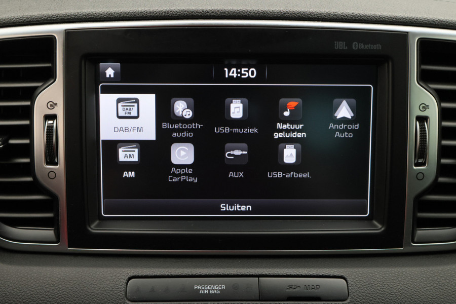 Kia Sportage 1.6 GDI Design Edition Leer, Camera, Cruise, Apple Carplay, JBL, Stoelverwarming, Trekhaak, 17''