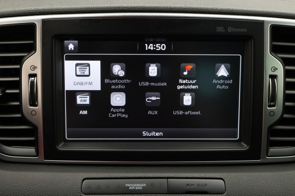 Kia Sportage 1.6 GDI Design Edition Leer, Camera, Cruise, Apple Carplay, JBL, Stoelverwarming, Trekhaak, 17''