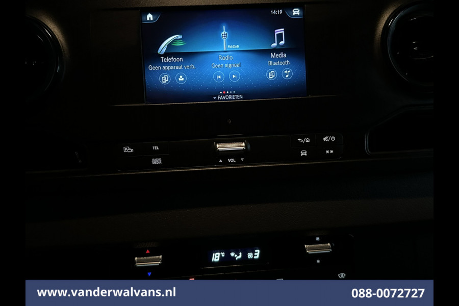 Mercedes-Benz Sprinter 315 CDI 150pk L3H2 Euro6 Airco | Camera | Apple Carplay | Cruisecontrol | Chauffeursstoel Android Auto, Stoelverwarming, Bijrijdersbank
