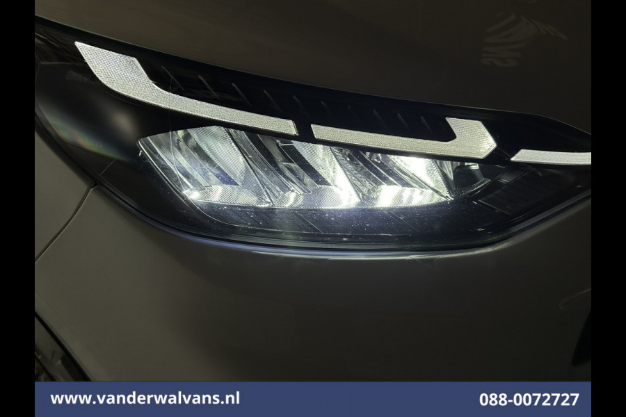 Ford Transit Custom 2.0 TDCI 136pk L2H1 Euro6 Airco | Camera | Apple Carplay | LED | Cruisecontrol | Leder Android Auto, Verwarmde voorruit, Parkeersensoren, Bijrijdersbank, 2740kg trekvermogen