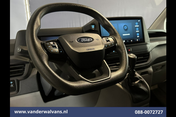Ford Transit Custom 2.0 TDCI 136pk L2H1 Euro6 Airco | Camera | Apple Carplay | LED | Cruisecontrol | Leder Android Auto, Verwarmde voorruit, Parkeersensoren, Bijrijdersbank, 2740kg trekvermogen
