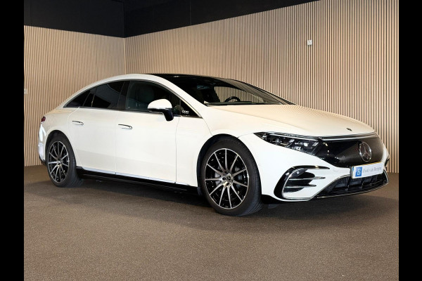 Mercedes-Benz EQS 450+ AMG STYLING 108 kWh-PANO-BURMESTER-MEMORY-MASSAGE-STOELVENTILATIE V+A-ZEER COMPLEET